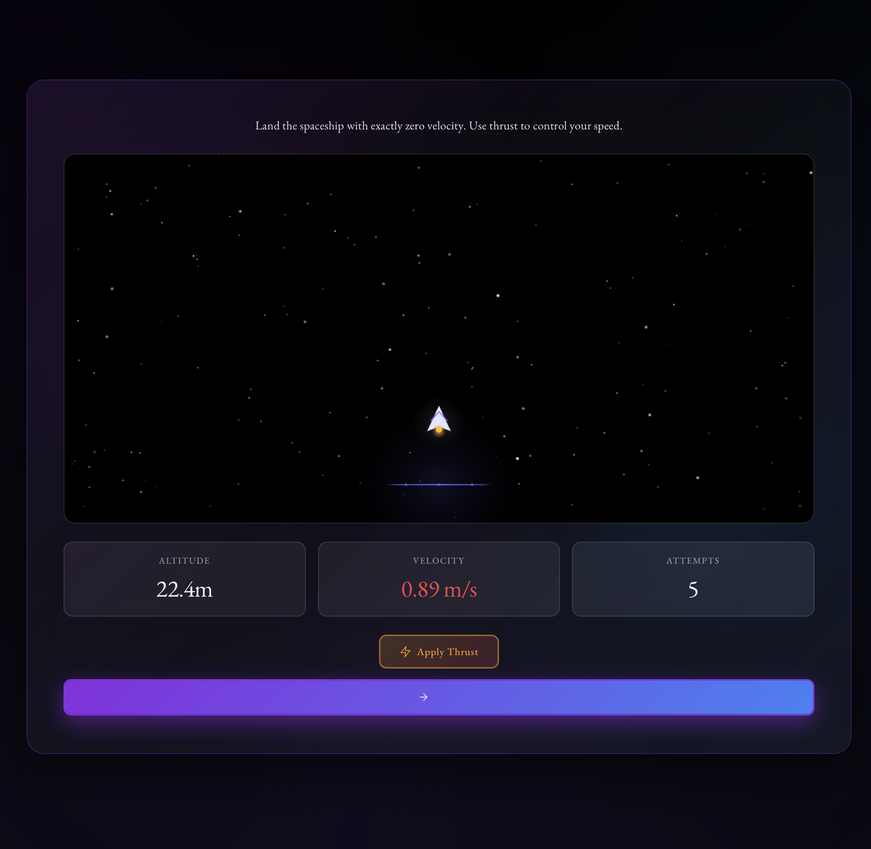 Interactive learning experience